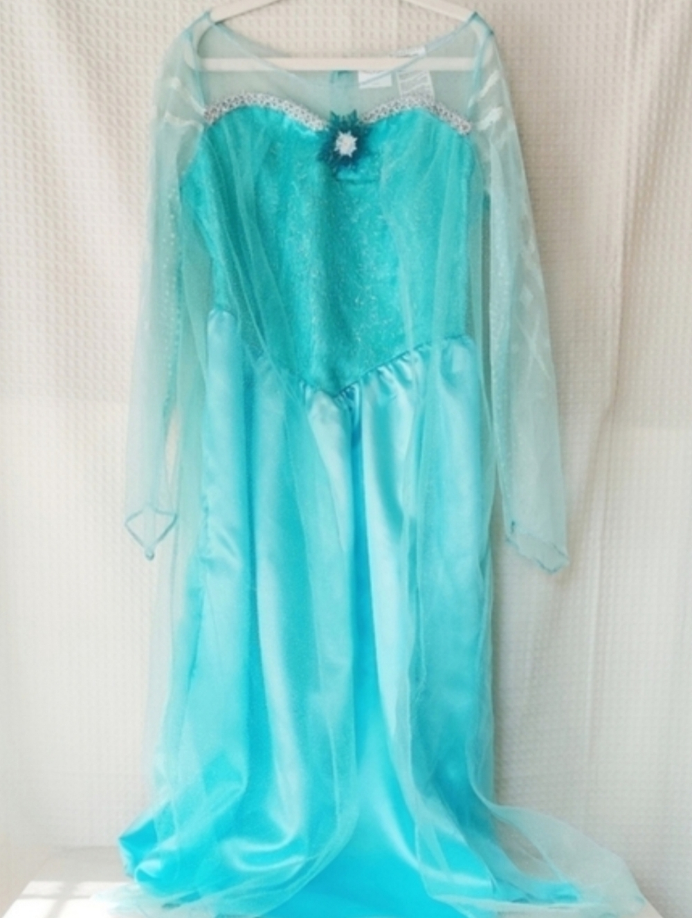 Disney Elsa Frozen Snow Queen Costume Dress Size Medium (7-8)